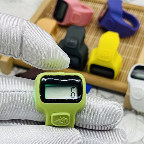 速发电子计数器指手环5个一份手按数显夜光念屏显大数点数器工具
