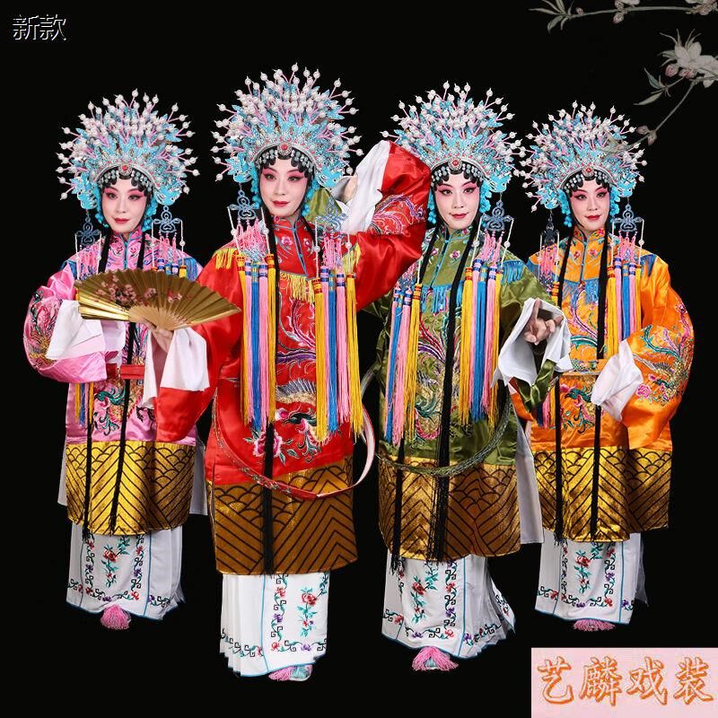 速发京剧穆桂英戏剧秦腔戏曲服装贵凤醉酒打金枝公主娘娘妃凤袍冠
