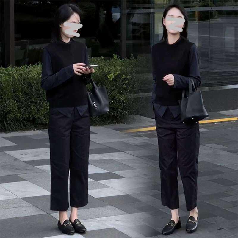 【有运费险】气质通勤职业装衬衫女套装2025秋季新款简工作室原创