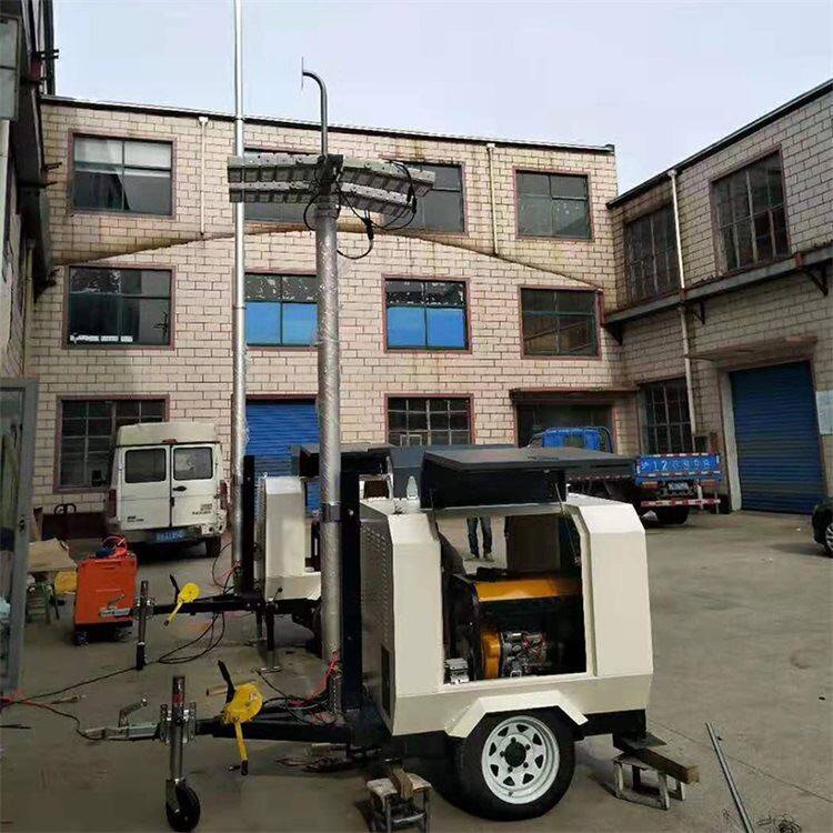 中旺抢险应急照明车 消防抢险照明车 自动升降移动照明设备