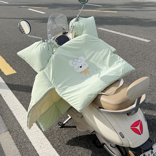 挡风被电动车冬2025新款冬季加绒加厚冬季加厚雅迪电车防寒摩托车