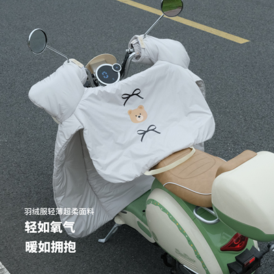 电动车挡风被冬款双面防水四季通用电瓶摩托车四季通用2025新款