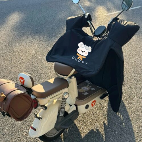 电动车挡风被四季通用双面防水冬款机车防风罩高颜值2025新款