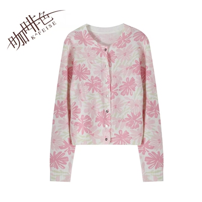 【 K  FEISE 】女式棉针织衫春暖花开LZ-2606