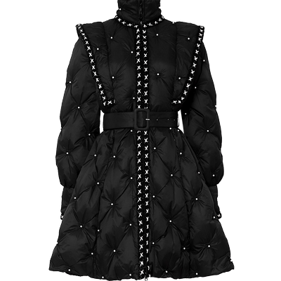 大摆短款甜酷重工轻奢羽绒服