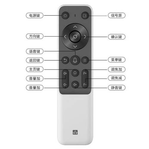 光元素遥控器适用于A1/B1/F1/F1 Pro型号投影仪