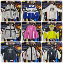 Vintage Bf Style American Casual American-Style Sports Thin Jacket for Spring and Autumn, Loose Fit Jacket D155