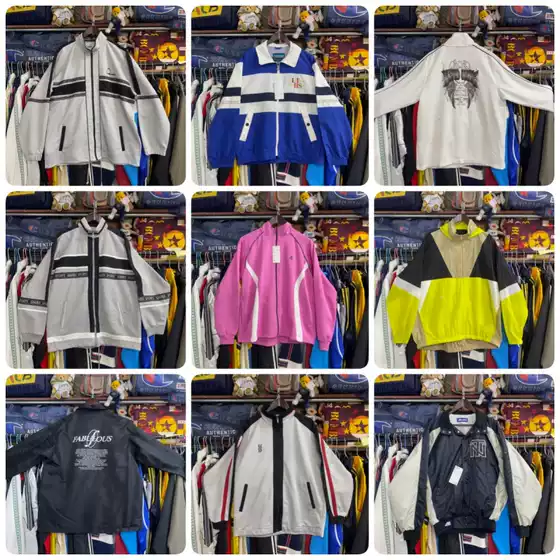 Vintage Bf Style American Casual American-Style Sports Thin Jacket for Spring and Autumn, Loose Fit Jacket D155