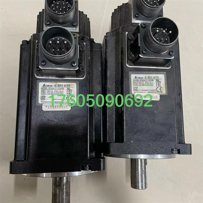 【议价】台达电机ECMA-C11020RS，成色新，表面只是灰尘