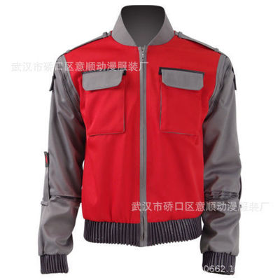 回到未来cos服装马丁同款外套电影原版coaplay现货