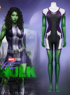 漫之秀女绿巨人女浩克cos服女漫威电影同款套装cosplay演出服