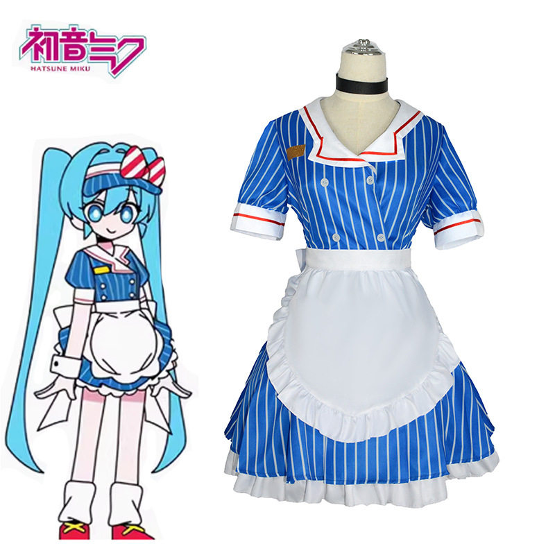 出音眠师服眠术MV重音play动漫女仆装全套含帽子miku