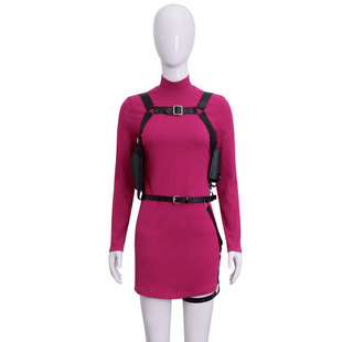 生化危机4重置艾达王cos服包臀红色连衣裙艾达王cosplay服