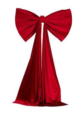 套婚房布置装结婚礼女FXF1798方厅卧室门号口超大蝴蝶结客拉花背