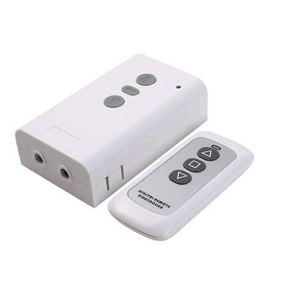 交220V流电机正反转开关智能家居卷帘投窗帘幕布控制门无线影开关