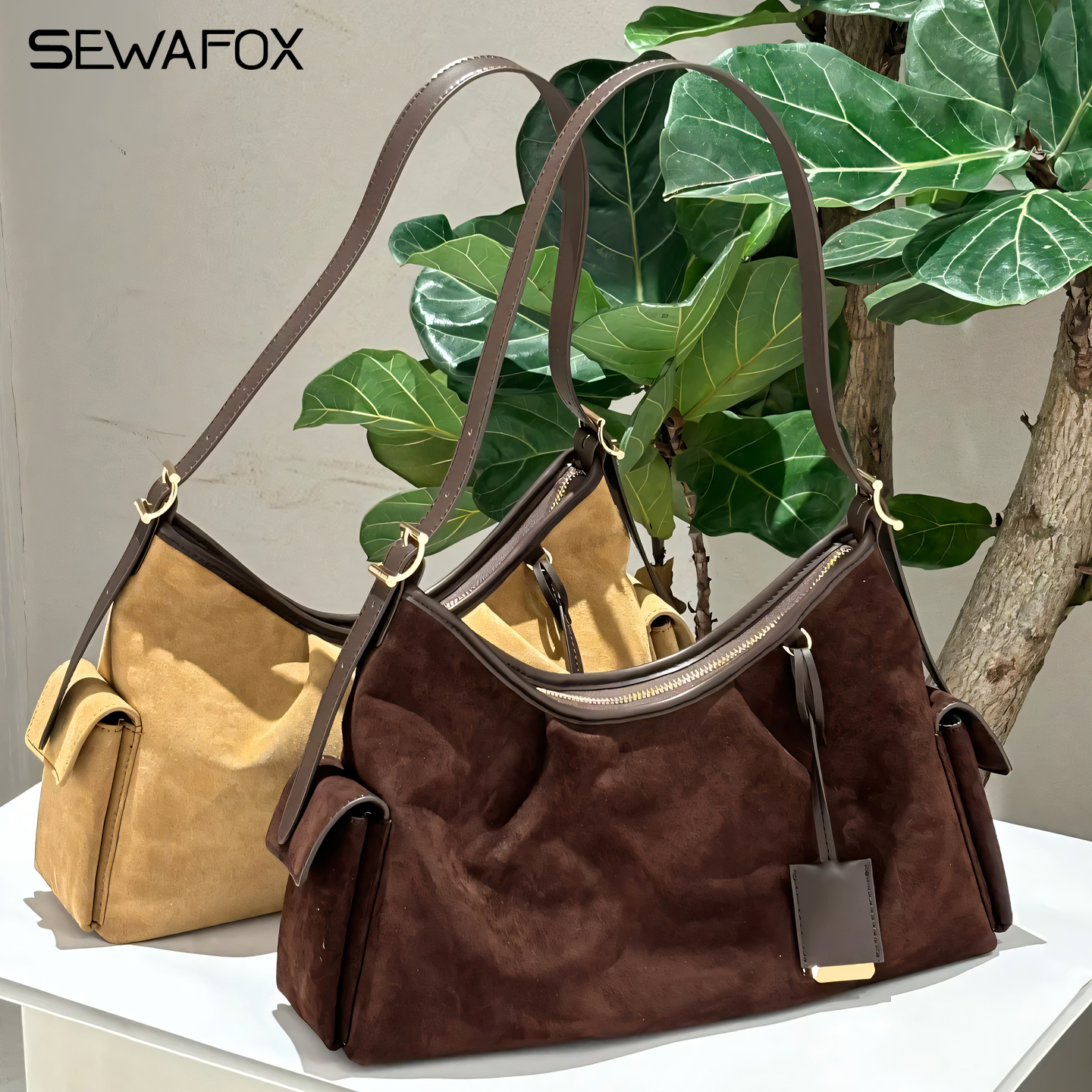 小众设计托特包复古单肩斜跨包