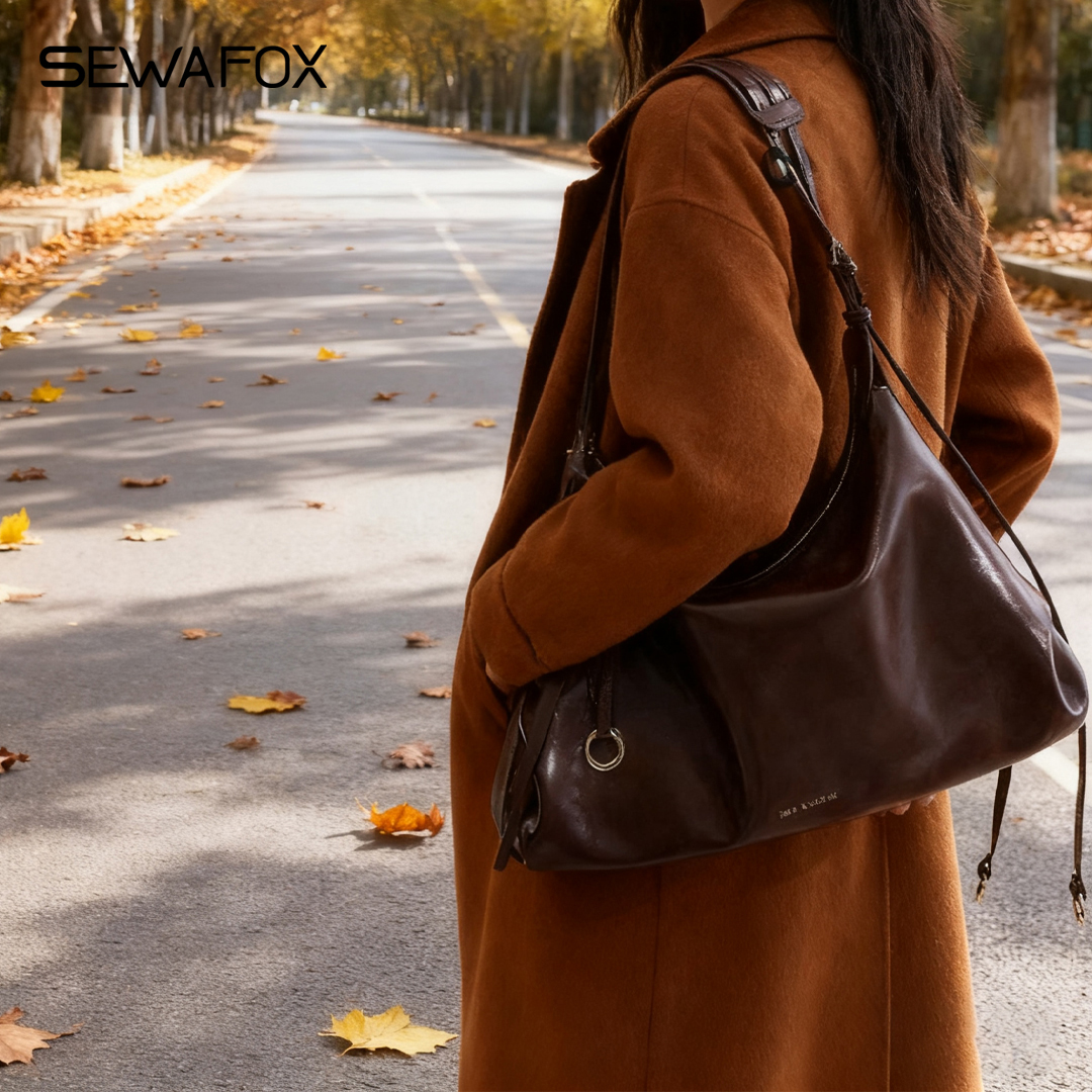 甜甜圈HOBO夏季极简通勤托特包