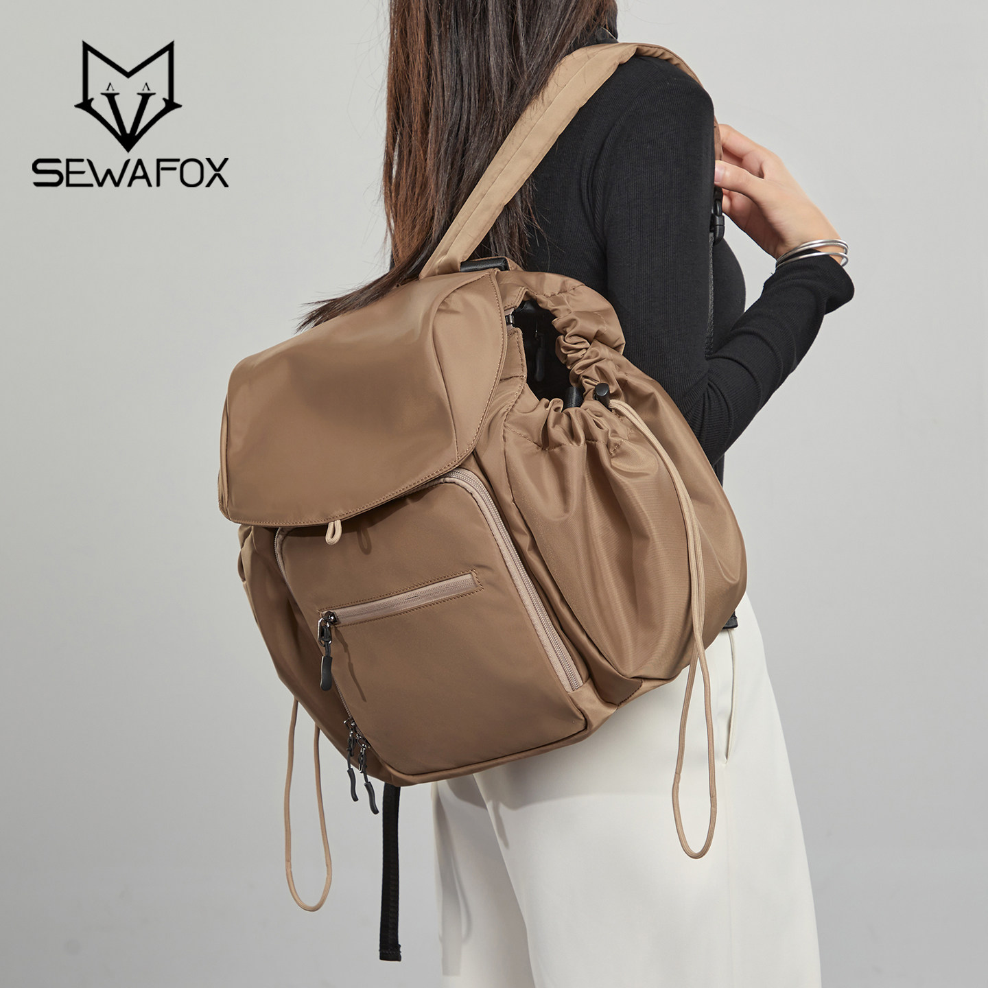 百变魔法包多功能百宝袋流浪地球包双肩包大容量妈咪包车载收纳包