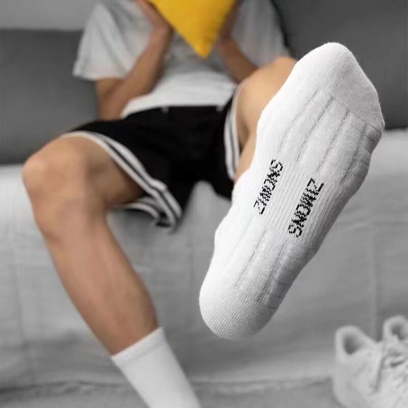 男中筒短袜运动袜ins潮袜夏季