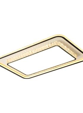 大客厅灯2025年新轻大奢水晶l款ed吸顶灯简342约现代卧室气灯具