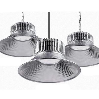 led工矿吊灯鳍片散热厂间房灯100W1IDL5w吊杆工业车超市0天棚工矿