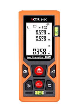 测仪器光VC842激距仪50-120M电子尺/激光测量高尔夫测仪距仪