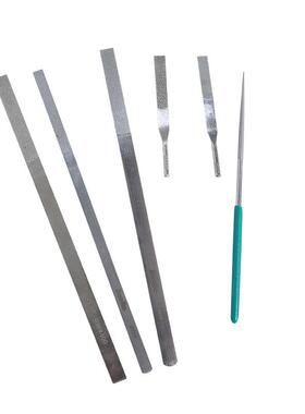 一品金刚石锉刀超薄形磨具扁抛无品牌/光镀模型平板尖挫头电什锦
