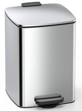 2024新款抖音客爆款不锈钢家垃圾桶HNA用厅卧室盖厨房带大容量