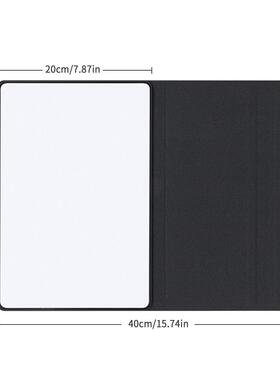 桌面磁性办皮套磁性白板无品牌/留公言儿迷童家用草稿黑板你记事