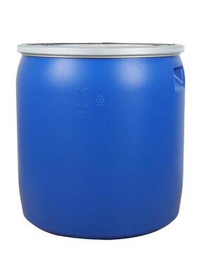 150k升10斤法兰桶化工桶广口包装塑料桶g抱铁箍5出口专IFF用圆L桶