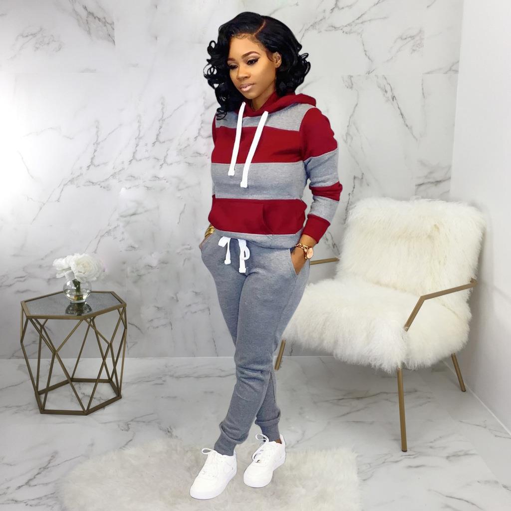 Fashion Sexy Stylish Sweater Casual Sports Suit