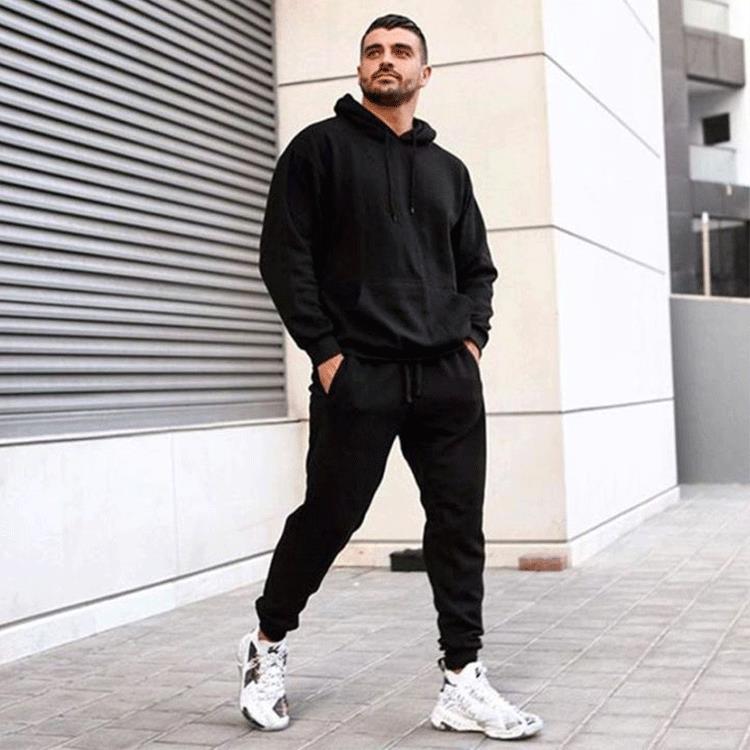 Pants Sports Fashion Sweatshirt Hooded Jacket Sleeve Suit