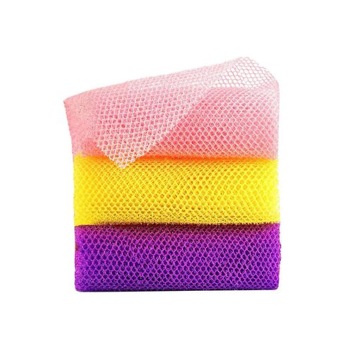 3Pcs African Bath Sponge Exfoliator African Net Sponges