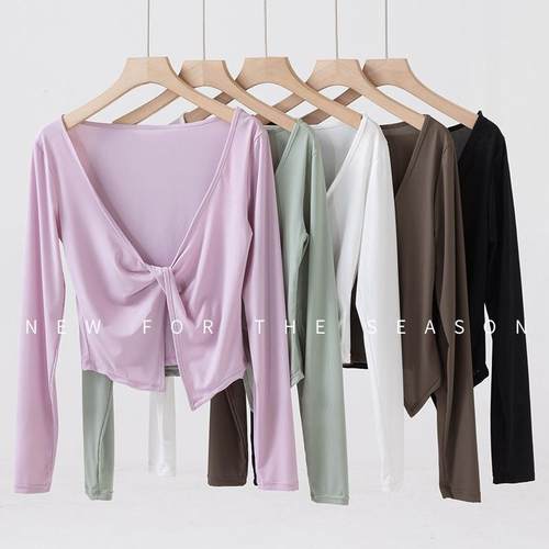 clothes training Pilates running fitness temperament sleeve