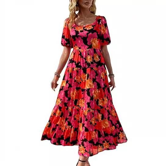 Dress Sleeve Short Layered Back Open Gathered Sleeve Puff