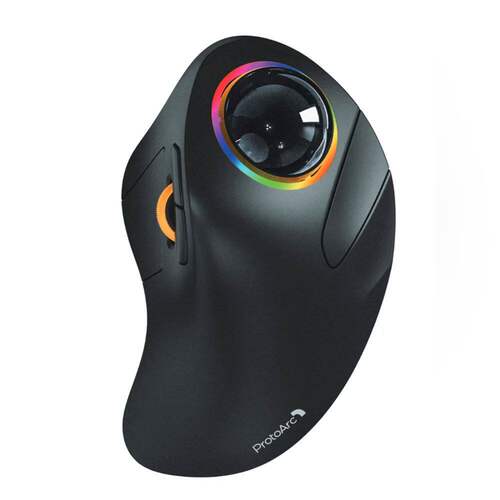 ProtoArc Wireless Index Finger Trackball Mouse Rechargeable