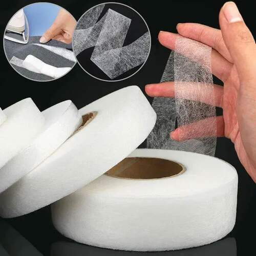 Iron on Hem Tape For Pants Self Adhesive Double Sided Fabric