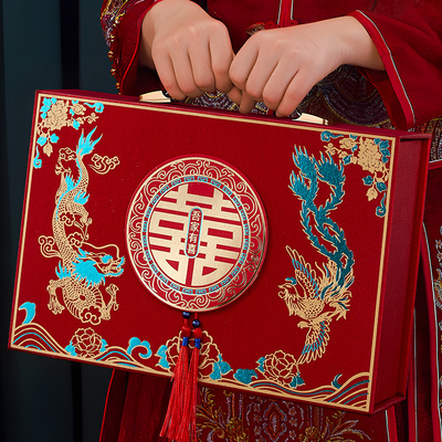 彩礼钱盒子订婚礼金套餐