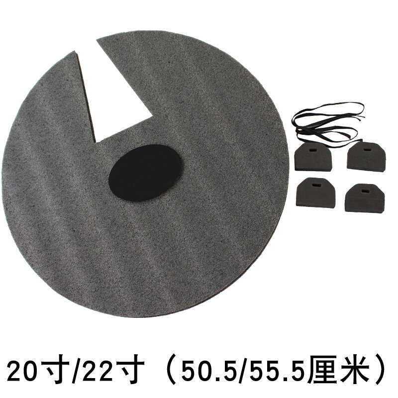 架子鼓消音垫套装爵士q鼓底鼓隔音垫军鼓镲片静音垫吊镲叮叮镲鼓