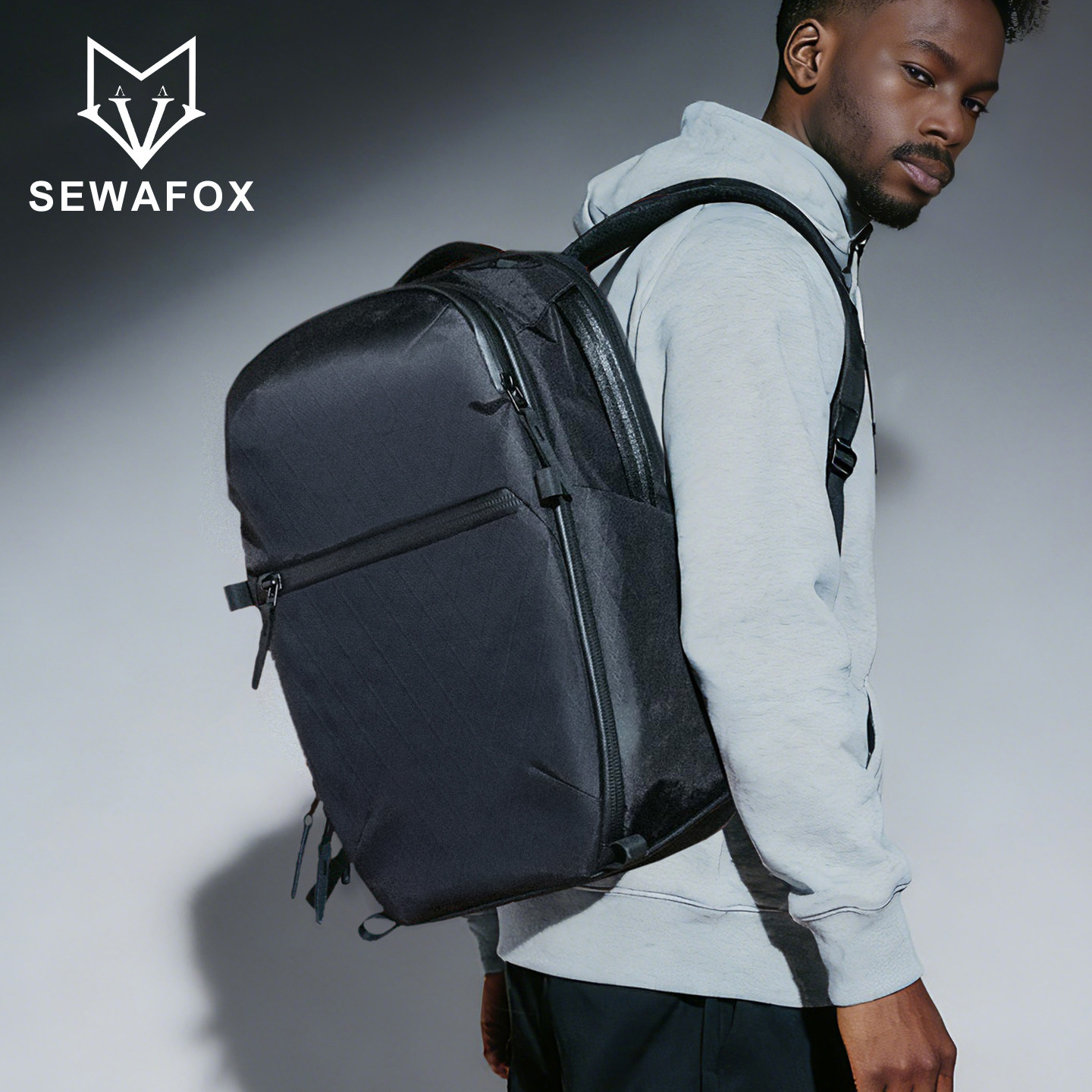 SEWAFOX品牌正品休闲通勤双肩包