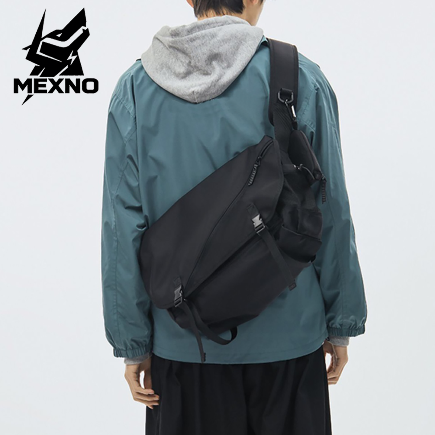 MEXNO梅克奴潮流大容量单肩包