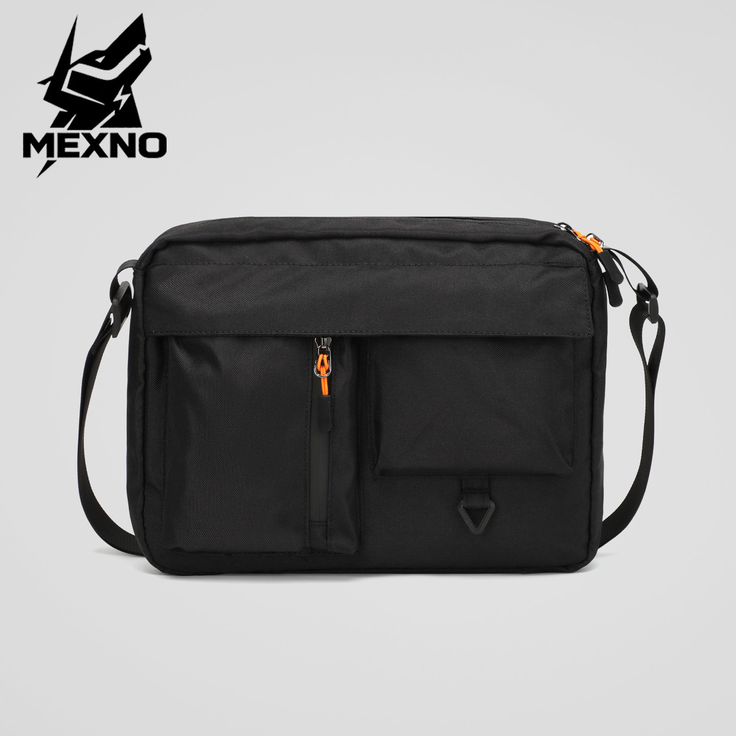 斜挎包男休闲百搭通勤平板斜挎单肩手提包女轻便防水户外骑行运动