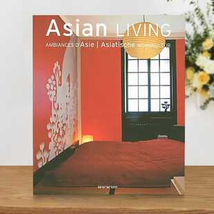 建筑房屋室内装 living亚洲建筑 修设计方案资料作品集书籍 别墅样板房装 修设计方案 英文原版 饰室内居住空间客厅装 Asian