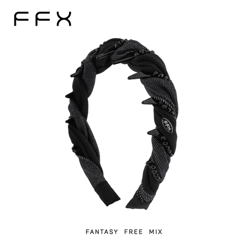 FFX墨蓝幻境齿梳发箍女款高颅顶