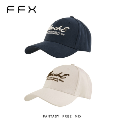 FFX弗弗西【Blanche】棒球帽帽子复古休闲女款春夏新款弯帽檐高级