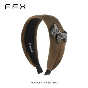 【元气珠珠专享】FFX【Horse发生】高级定制手工满钻海绵宽发箍