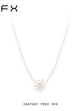 【草莓粉丝专享】FFX【烟花系列】璀璨烟花绽放唯美珍珠项链