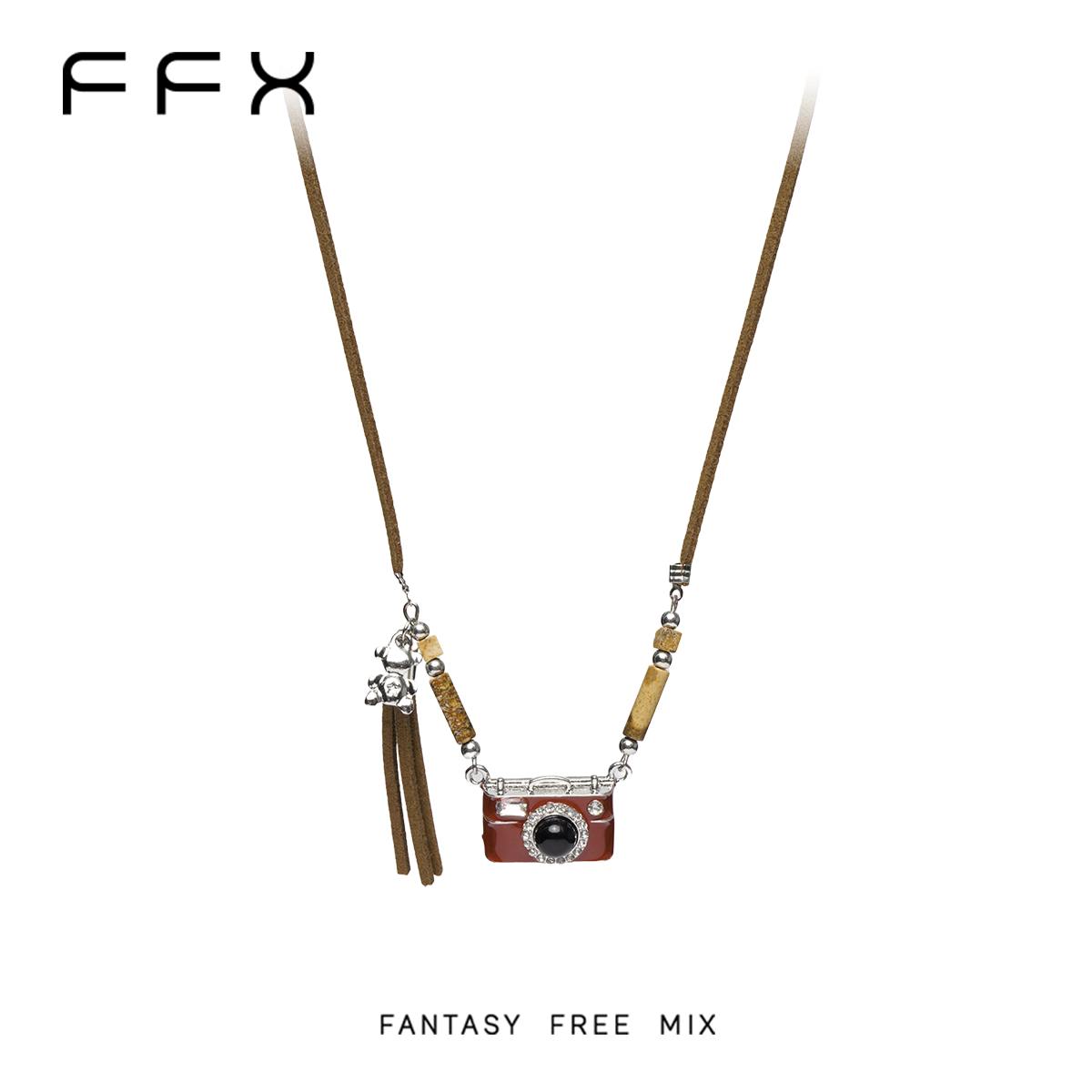 【夏天粉丝专享】弗弗西FFX【拾光印记】复古时尚休闲相机长项链