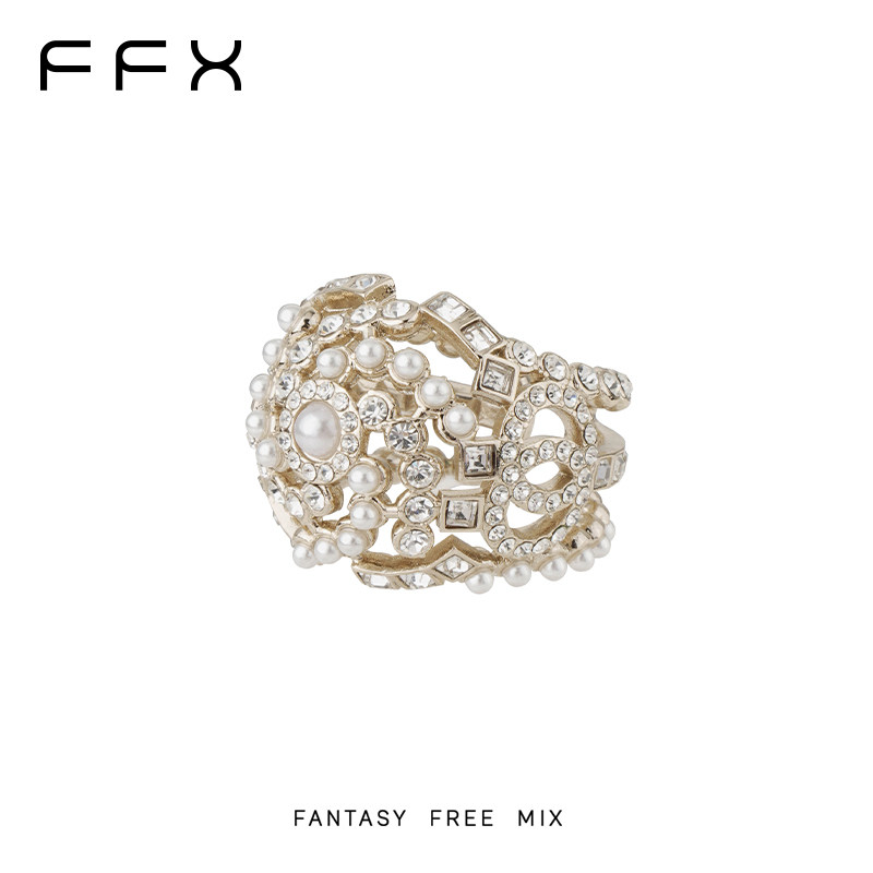 【七七酱粉丝专享】弗弗西FFX【烟花欲放】高级轻奢烟花开口戒,服饰配件/皮带/帽子/围巾,其他配件,淘宝优惠券,粉丝福利购,淘宝优惠卷