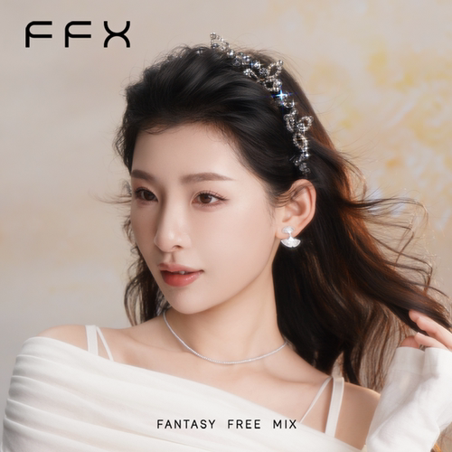 弗弗西FFX黑色水晶发箍